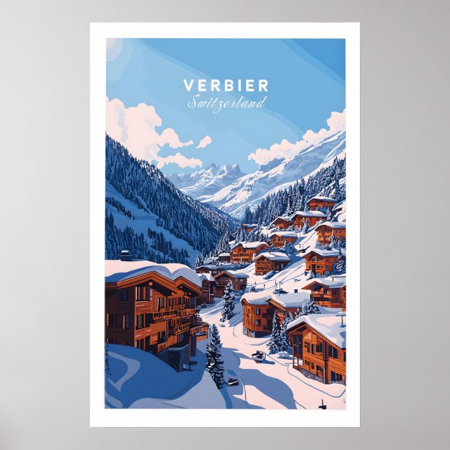 Impression de voyage Verbier 1 (Devant)