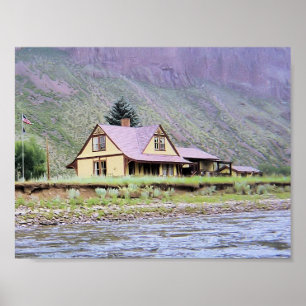 impression d'écart de roue du wagon