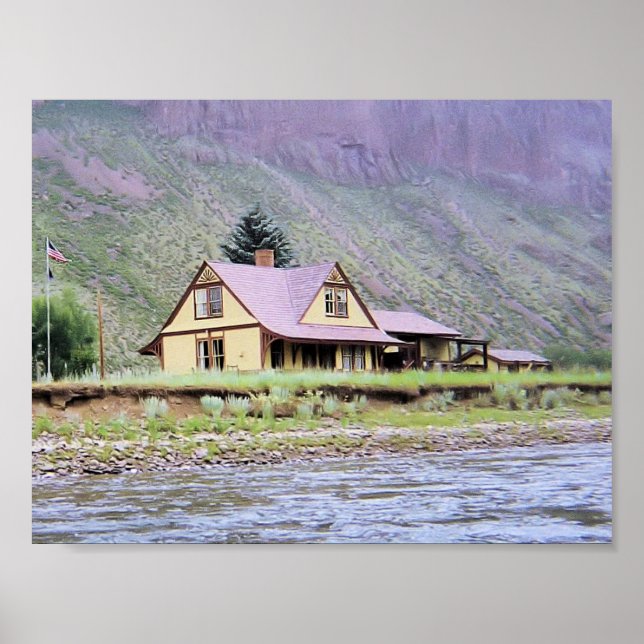 impression d'écart de roue du wagon (Devant)