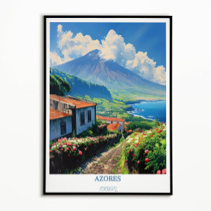 Impression des Açores - Affiche des Açores - Impre
