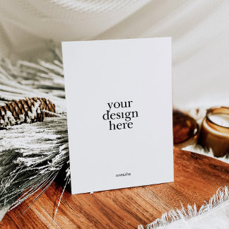 Impression des cartes de vacances à plat