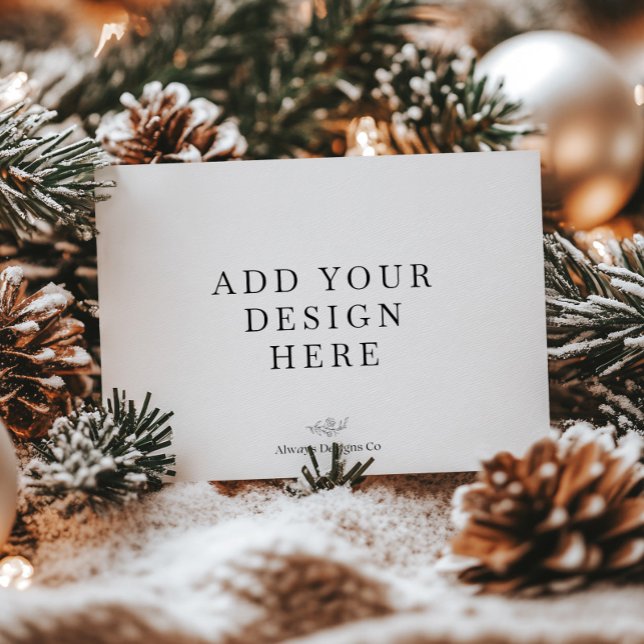 Impression des cartes de vacances paysannes de 5 x (Créateur téléchargé)