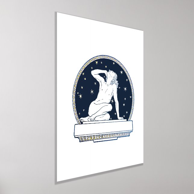 Impression d'huile Art déco (Poser)