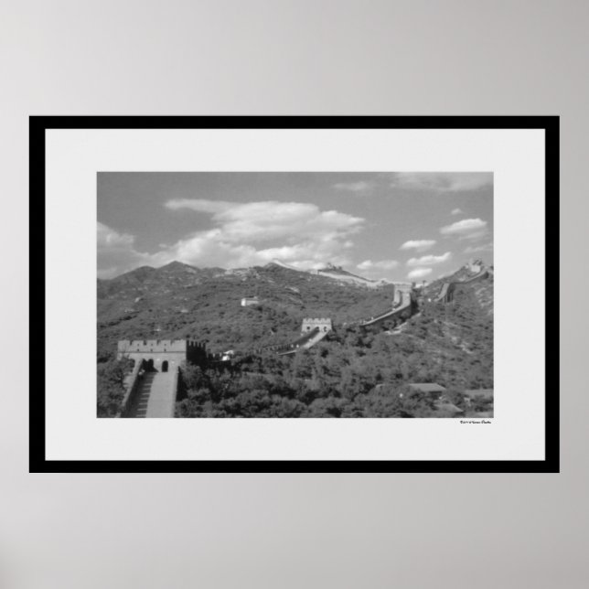 Impression d'insigne de la Grande Muraille (Devant)