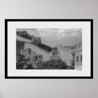Impression d'insigne de la Grande Muraille