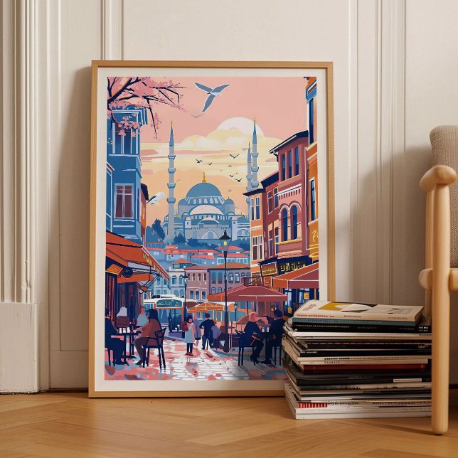 Impression d'Istanbul Illustration d'Istanbul Impr (Créateur téléchargé)