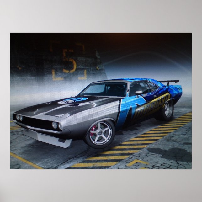 Impression Dodge Challenger (Devant)