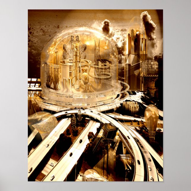 Impression dôme diaphane (Devant)