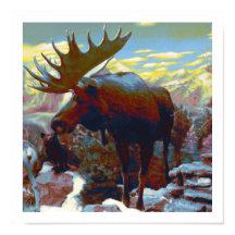 Impression d'orignal