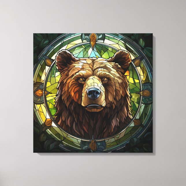 Impression du canevas d'ours (Recto)