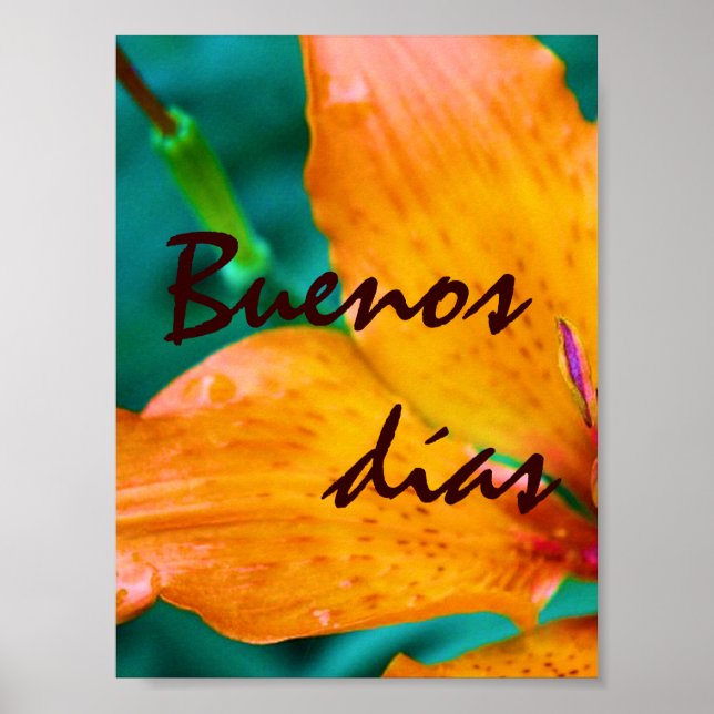 Impression du matin espagnol (Devant)