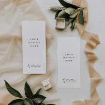 Impression du programme de mariage