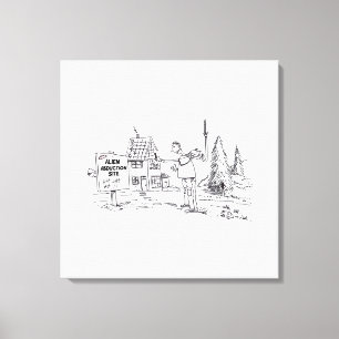 Impression du site d'enlèvement d'Aliens