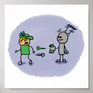 Impression Duel Comic Book Style