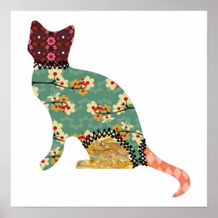 Impression d'un animal de compagnie Patchwork