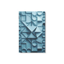 Impression d'un canevas Abstrait de géométrie tran