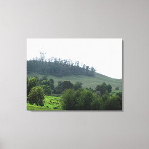 Impression d'un patch lumineux dans la toile de l'