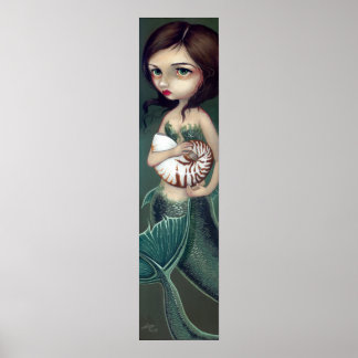 Impression d'une sirène de coquille Nautilus