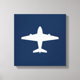 Impression d'une toile d'avion
