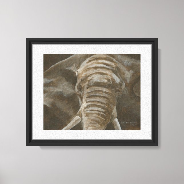 Impression éléphant (Recto)