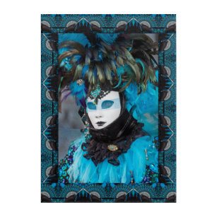Impression En Acrylique Costume de carnaval artistique, Venise