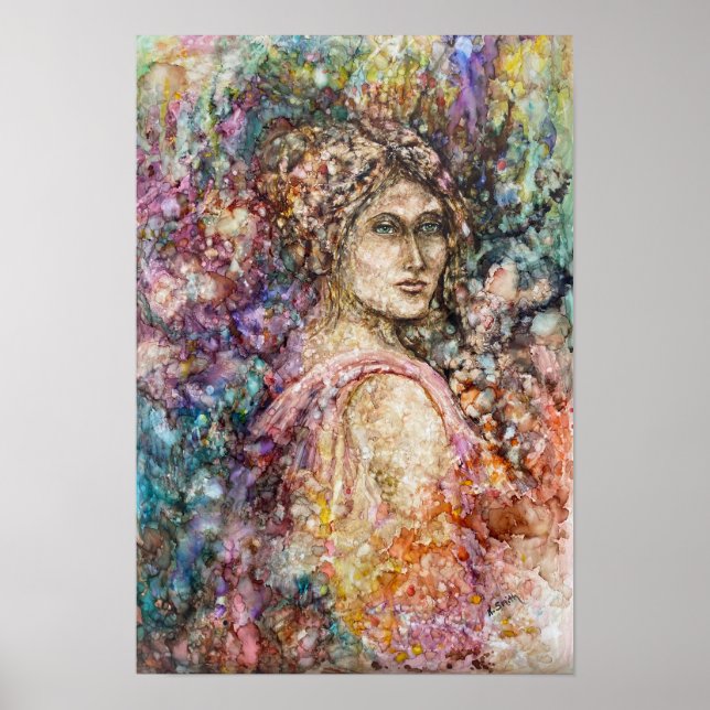 Impression en fleur anglaise (Devant)