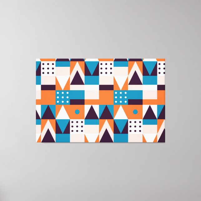 Impression en mosaïque Abstraite (Recto)