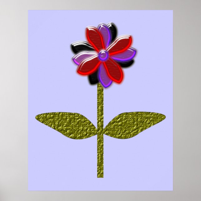 Impression en plastique brillant (Devant)