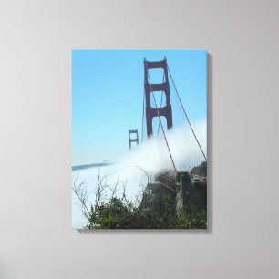 Impression en toile - brouillard sur le pont du Go