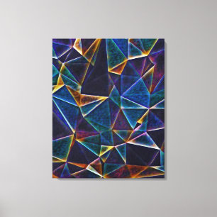 Impression en toile bulles cassées