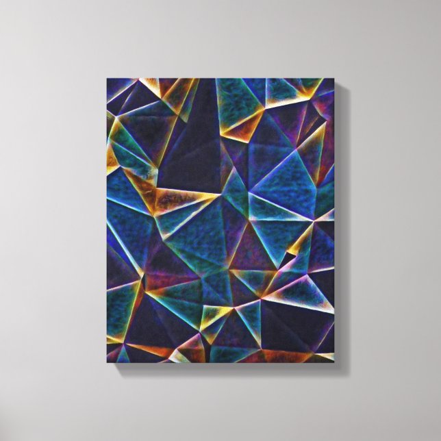 Impression en toile bulles cassées (Recto)