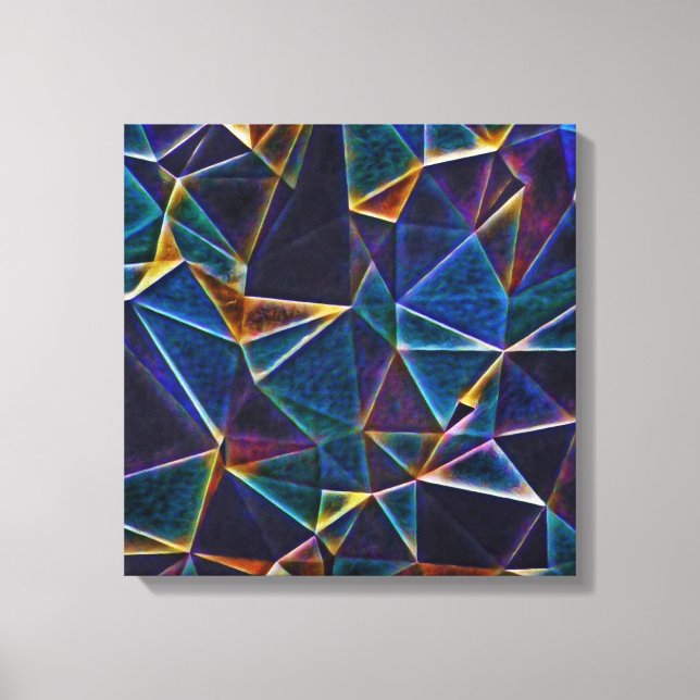 Impression en toile bulles cassées (Recto)