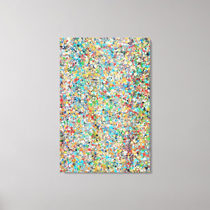 Impression en toile de Confetti 24 x 36