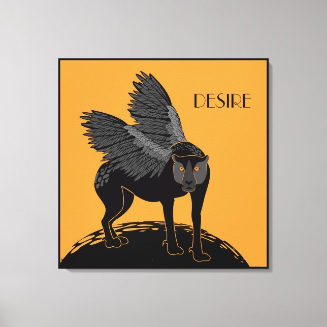 Impression en toile de désir (Recto)