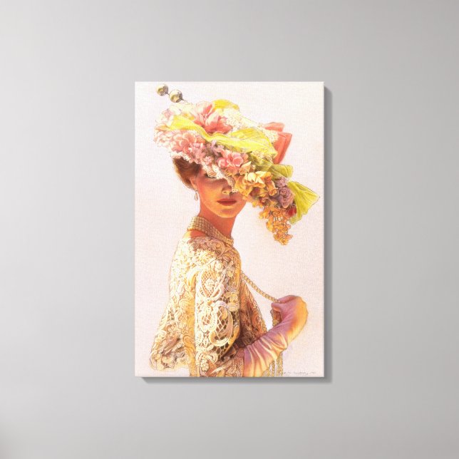 Impression en toile emboutie "Victoria" (Recto)