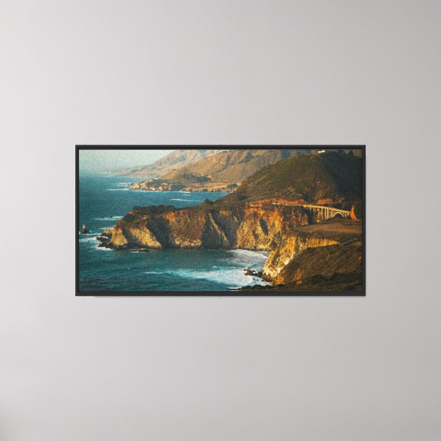 Impression en toile étirée - Big Sur (Recto)