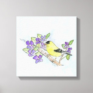 Impression en toile étirée du New Jersey