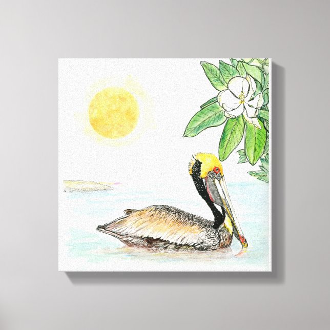 Impression en toile étirée Louisiane (Recto)