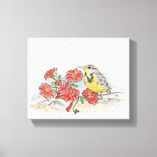 Impression en toile étirée Montana