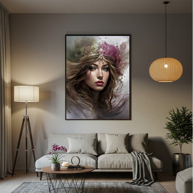 Impression en toile étirée Royal Elegance (Créateur téléchargé)