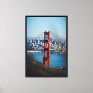 Impression en toile étirée - San Francisco City