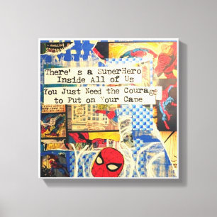 Impression en toile étirée Superhero