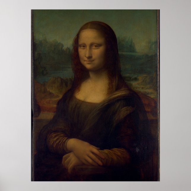 Impression en toile Mona Lisa (Devant)