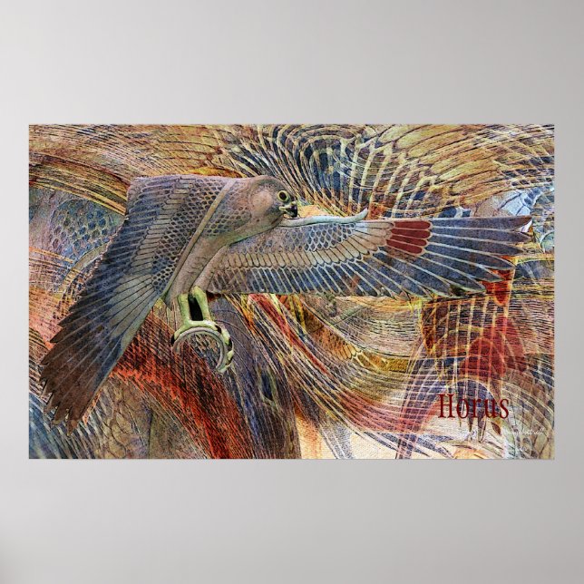 Impression Falcon égyptien (Devant)