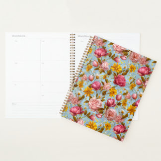 Impression florale de style antique