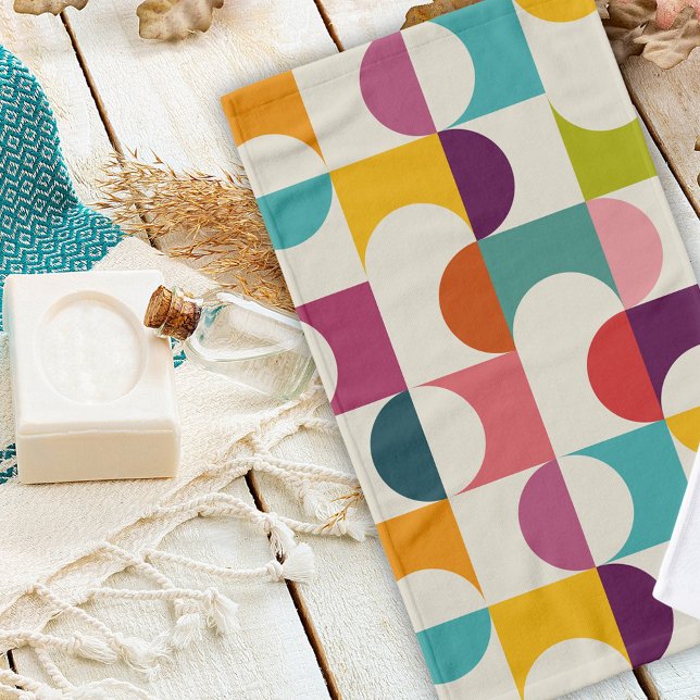 Impression géométrique Abstraite moderne du milieu (Créateur téléchargé)