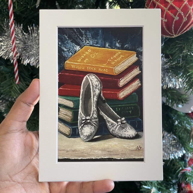 Impression Giclee des Chaussures d'Argent du Magic (Créateur téléchargé)