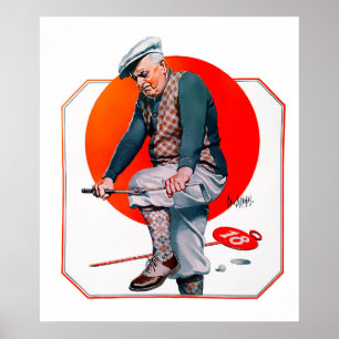 Impression Golfer vintage 1924