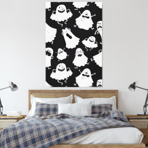 Impression Goofy Ghosts Canvas
