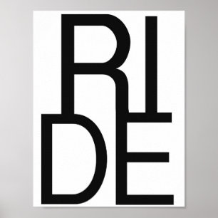 Impression graphique en noir et blanc